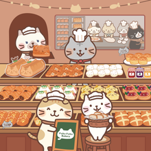  【再入荷】ふくふくにゃんこ ふくふくベーカリー クリアファイル 【WEB限定】
