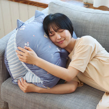  【2個セット】ふくふくにゃんこ 接触冷感縁日ごろ寝クッション
