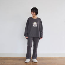  ふくふくにゃんこ ミルキースムース フレアパンツ 【2026_秋冬】
