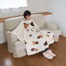  ふくふくにゃんこ 着るにゃんケット 着る毛布 ブランケット  【2026_秋冬】
