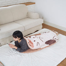  ふくふくにゃんこ ミケのぱっくんケット 着る毛布 【2026_秋冬】
