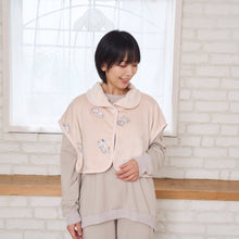  【予約商品】 ふくふくにゃんこ フランネルポンチョ Dreamy Sleep ねむねむにゃんこ 【2026_秋冬】
