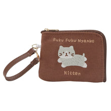 ふくふくにゃんこ KITTENリール付きパスケース
