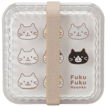  ふくふくにゃんこ フェイス2段ランチボックス
