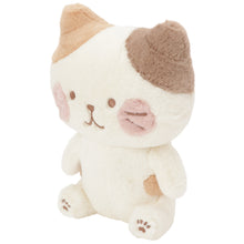 ふくふくにゃんこ ほっぺおすわりマスコット（ミケ・チャチャ・ハッチ）
