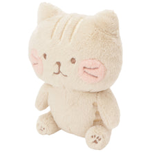  ふくふくにゃんこ ほっぺおすわりマスコット（ミケ・チャチャ・ハッチ）
