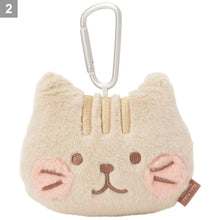  ふくふくにゃんこ ほっぺフェイスポーチ（ミケ・チャチャ・ハッチ）
