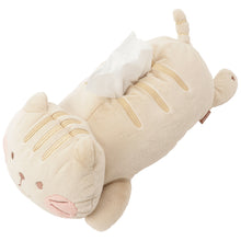 ふくふくにゃんこ ほっぺ寝そべりティッシュボックスカバー
