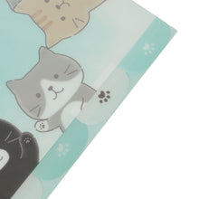  ふくふくにゃんこ インデックス付きクリアファイル
