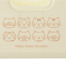  ふくふくにゃんこ プラ折り畳めるコンテナボックス（Sサイズ）

