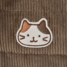  ふくふくにゃんこ コーデュロイスマホショルダー
