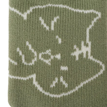  ふくふくにゃんこ ショート裏起毛ソックス
