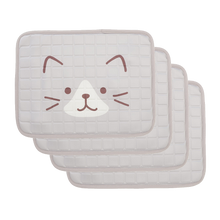  【4点セット】ふくふくにゃんこ 接触冷感冷えぷるパッド【セット購入】
