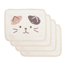  【4点セット】ふくふくにゃんこ 接触冷感冷えぷるパッド【セット購入】
