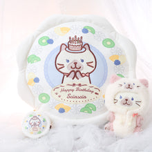  ふくふくにゃんこ ケーキマスコットチャーム（シャーシャ）
