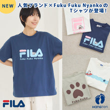  FILA×ふくふくにゃんこ ロゴTシャツ
