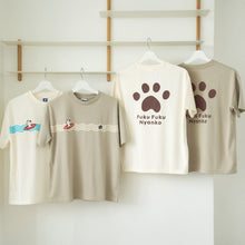  HangTen×ふくふくにゃんこ 肉球Tシャツ
