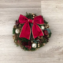  ふくふくにゃんこ クリスマスリース
