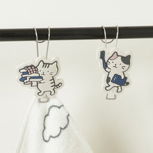  【再入荷】 ふくふくにゃんこ ランドリー ハンギング クリップ セット
