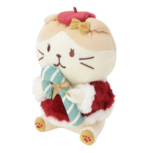  ふくふくにゃんこ クリスマスおすわりマスコット
