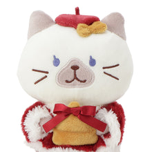  ふくふくにゃんこ クリスマスおすわりマスコット
