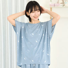  ふくふくにゃんこ ひんにゃりフェイスTシャツ
