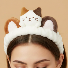  ふくふくにゃんこ マスコットヘアバンドプラス
