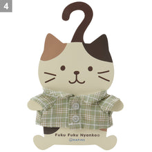  ふくふくにゃんこ 着せ替え チェックシャツ
