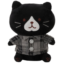  ふくふくにゃんこ 着せ替え チェックシャツ
