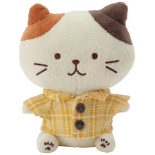  ふくふくにゃんこ 着せ替え チェックシャツ
