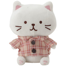  ふくふくにゃんこ 着せ替え チェックシャツ

