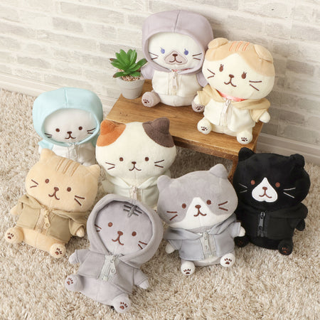 ふくふくにゃんこ 着せ替え にゃんこパーカー