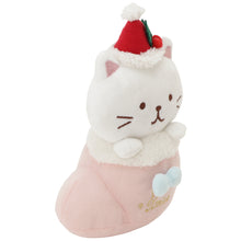  ふくふくにゃんこ クリスマスおすわりマスコット
