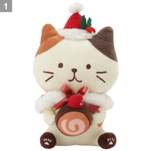  ふくふくにゃんこ クリスマスおすわりマスコット
