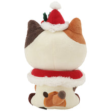  ふくふくにゃんこ クリスマスおすわりマスコット
