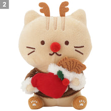  ふくふくにゃんこ クリスマスおすわりマスコット
