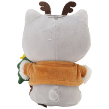  ふくふくにゃんこ クリスマスおすわりマスコット
