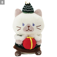  ふくふくにゃんこ クリスマスおすわりマスコット
