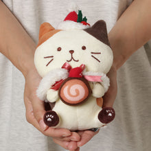  ふくふくにゃんこ クリスマスおすわりマスコット
