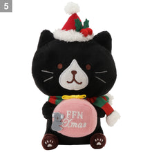  ふくふくにゃんこ クリスマスおすわりマスコット
